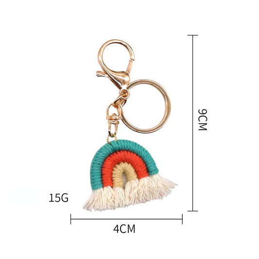 Koco - Crochet Rainbow Keychain: 10